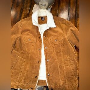 GAP Men’s Corduroy Fleece Jacket
